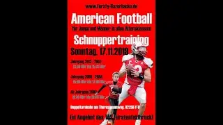 Fursty Razorbacks Schnuppertraining 17.11.19