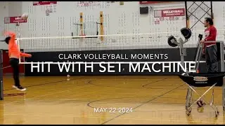 Clark Volleyball Moments Hit With Set Machine May 22 2024
