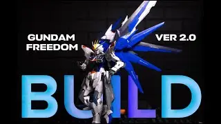MG Gundam Freedom  Ver. 2 1/100 Build｜ASMR
