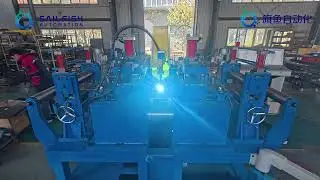 1set of Fully automatic shearing butt welding machine production and testing finished #auto #welding