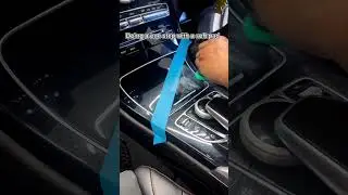 Polishing Piano Black Plastics 😱✨ #autodetailing #detailing #polishing #satisfying #asmr