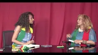 ESAT Menalesh Meti, with artist Nigest Hawaz 2 Aug 2018