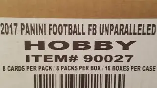 2017 Panini Unparalleled 8 Box Break!