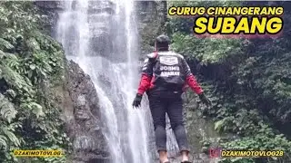 CURUG CINANGERANG SUBANG EKSOTIK riding with yamaha lexi 125