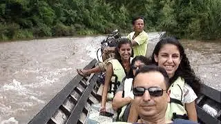 Thailand Treasure Tour Boat riding to Long Neck village