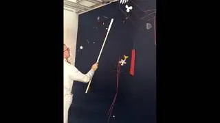 Calder Mobile Activation 1, June 28th, Whitney Museum of American Art, New York