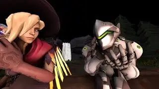 [SFM Overwatch] Mercy hits Genji