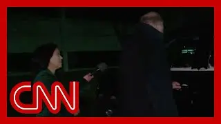 Retired judge dodges CNN reporter's questions about election review