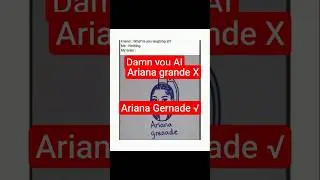 Ariana Grande memes that broke the internet | Damn you AI | Memapur @arianagrande