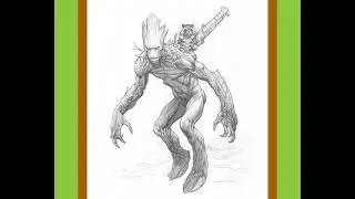 Frank Cho Drawing Demo - Rocket Raccoon and Groot