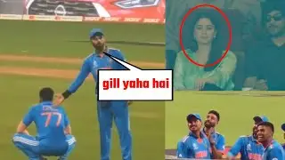 Virat Kohli amazing reaction for Shubhman gill and Sara Tendulkar | Shubhman gill Sara Tendulkar