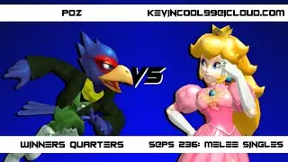 S@PS 236: POZ vs. kevincool99@icloud.com Winners Quarters - Melee Singles