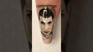 ELEVEN STRANGER THINGS NAIL Nose Actually bleeds ❤️ Hand Painted 🎨 #strangerthings #eleven #nails