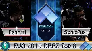 DBFZ EVO 2019 - Losers Final｜CAG Fenritti vs FOX SonicFox
