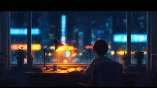 Music for ADHD & Overthinking Minds | Midnight Anime Ambience for Focus & Calm