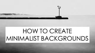 6 ideas to create a ​minimalist background in your images