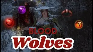 BDO - 61 Level Lahn - Grinding Blood Wolf Settlement - Hourly İncome and Potion hunt !