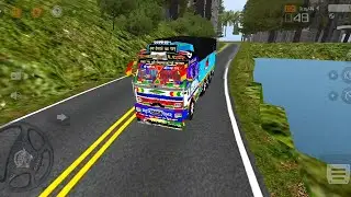 Nepali Tata 12 wheeler truck mod driving 