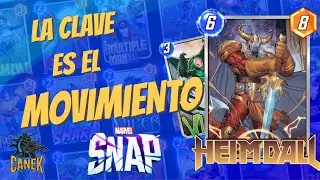Gana moviendote con este mazo de Marvel Snap: Mazo Movimiento!! Intermedio Pool 1-2