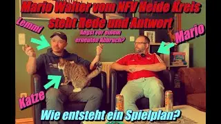 Fussball 2022 NFV Heidekreis Lemmi trifft Mario Walter...wie entsteht  eigentlich ein Spielplan ?
