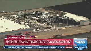 6 dead in Illinois Amazon warehouse collapse | Morning in America