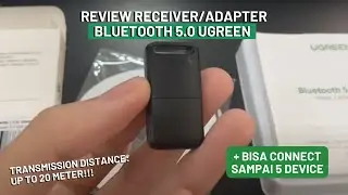 Review Dongle/Receiver/Adapter Bluetooth 5.0 Ugreen, 70ribuan