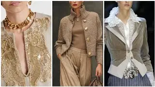 Jecket dress style designs ideas for party function 