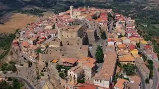 [4K] Castello Santa Severina - Calabria - Italia - Drone View