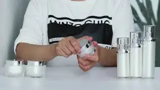 OEM Custom Acrylic Lotion Bottles And Cosmetic Jars