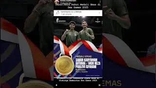 Sabar Karyaman Gutama/Moh Reza Pahlevi Isfahani&nbsp;raih medali emas ganda putra&nbsp;SEA Games 2025