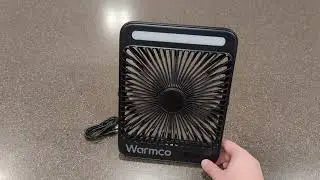 Watch Before Buying - Warmco D4 Portable Camping Fan