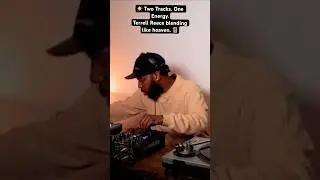 ☀️ Two Tracks. One Energy.Terrell Reece blending like heaven. 🎚️