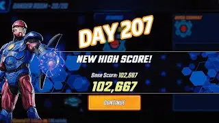 New Account f2p Day 207 - Marvel Strike Force MSF Danger Room (Diff 10) Complete | @judgedeath8632