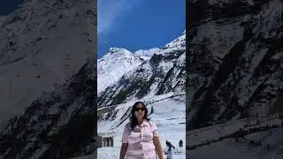 खूबसूरत नजारे👌 Manali Rohtang#snowfall#mountainview#nature#song#ytshorts#Nirupama
