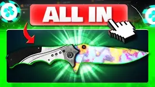 THIS ALL IN SAVED THE VIDEO! (CSGOLuck)