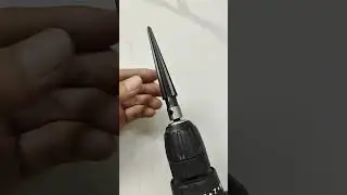 Multifunctional taper reamer forged from high speed steel! #tools