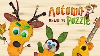 123 Kids Fun AUTUMN PUZZLE | Arts and Crafts App for Toddlers and Preschoolers | Games for Kids