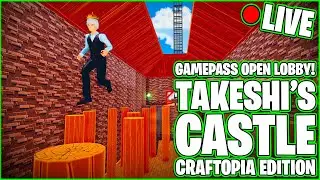 Can You beat the Castle? | Open Lobby! | Takeshi's Castle Craftopia Edition | Craftopia Custom Event