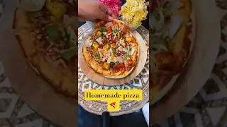 italian pizza indian style🍕 #ytshorts #pizza #pizzalover #recipe #food #homemade #viralvideo