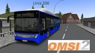 OMSI 2 Alpen Map Linia 200 MAN Lion's City 18 310 CNG CaetanoBus ZF EcoLife