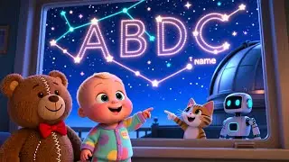Baby Telescope Night Watch 🔭🌙👶 | Fun Space Adventure Song for Kids | Playful Nursery Rhyme
