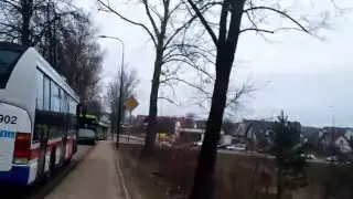 Kolizja Bartąska Bukowskiego Olsztyn 20160304 16:51
