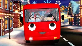Holiday Fun! 🎁 🎄 Wheels On The Bus Christmas  + More Nursery Rhymes & Kids Songs
