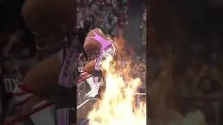 Super Sidewalk Slam (Fire Table) #wwe2k22 #gaming #gamingshorts #wwe #wrestling #wwe2k #gamingvideos