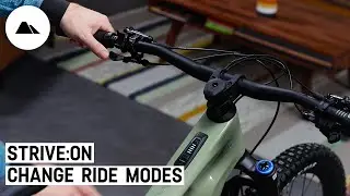 How to change your Strive:ON ride modes