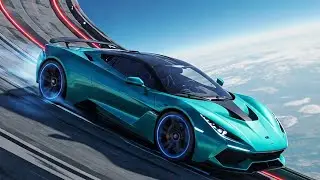 INSANE Stunt Car Race on a Gravity-Defying Track!