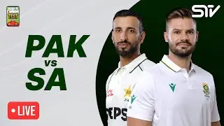 Live | Pakistan vs South Africa Test Series 2025 | 1st Test Day 3 | PCB | M3U1U