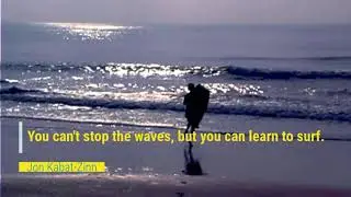 You can't stop the waves