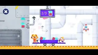 #1895 Wagon Catch: Laboratory x Lingokids Games x R-1 🧪🚋🐮🐱😗🌈 (Official Video)