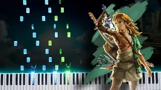 The Legend of Zelda: Tears of the Kingdom - Main Theme: Piano Tutorial
